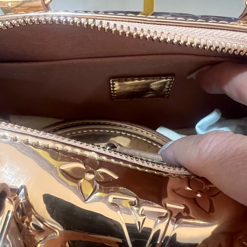 Louis Vuitton speedy Bandouliere 25 in copper monogram Mirior RGH new - Picture 9 of 10